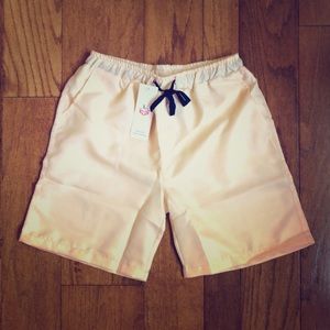 Khaki Shorts with Drawstring
